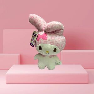 My Melody By Sanrio Pink and White Plush toy